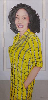 laurence2: Peinture a l'huile sur toile de Jean-Luc Tranchand